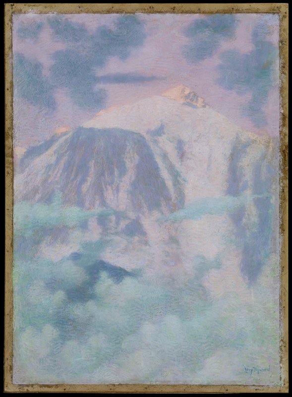 Montagnes Paysage de Rève, Lucien Lévy-Dhurmer, 1897