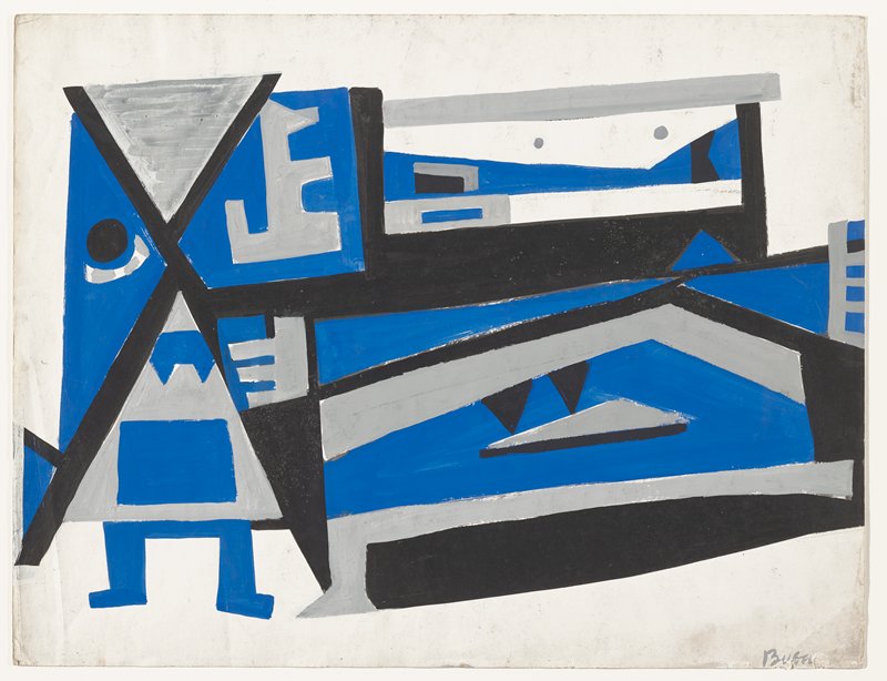 Finger in the Eye, Hair in the Wind, Peter Busa, c. 1950–53