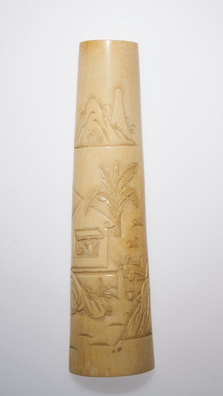 Carved Landscape Scene, c. 1900