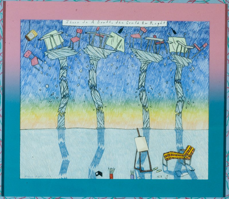 There is a Doubt, She Could be Right, Hollis Sigler, 1982