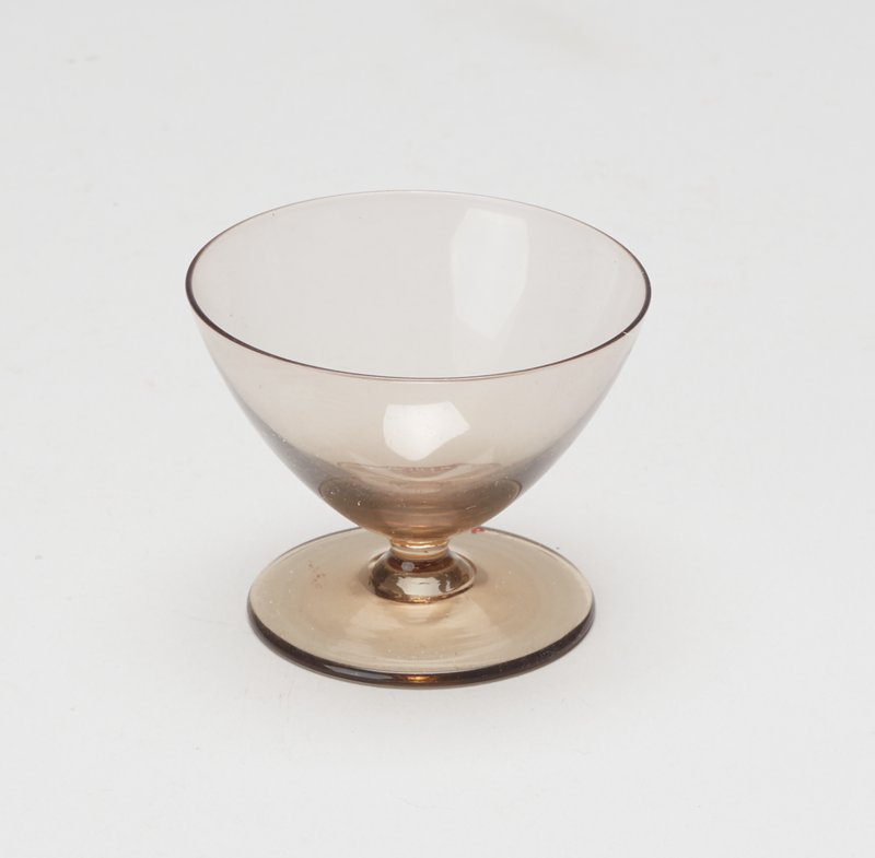Cup, from an eight piece liqueur set by Designer: Josef Hoffmann