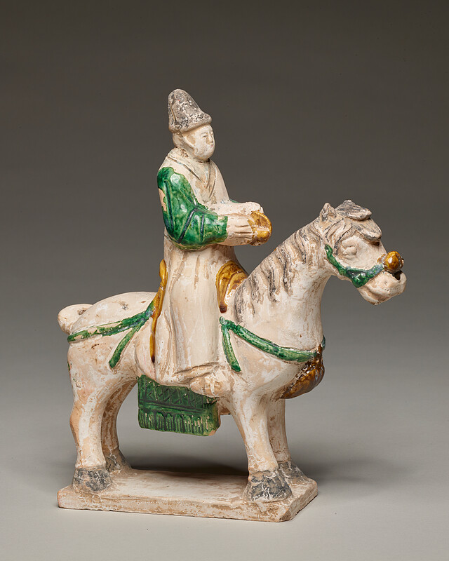 Equestrian Figure for Wedding Procession, 14th–15th century