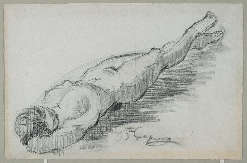 Study of a Female Nude, Jean-Baptiste Carpeaux, 19th century