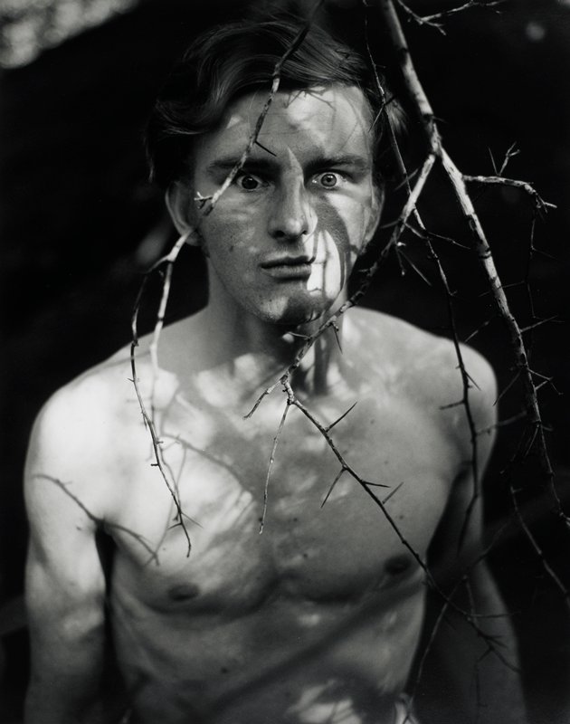 Boy in Brambles, N.Y., Arthur Tress, 1969