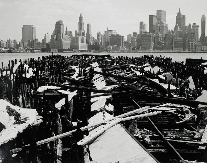Ruined Piers, Weehawken, Arthur Tress, 1969