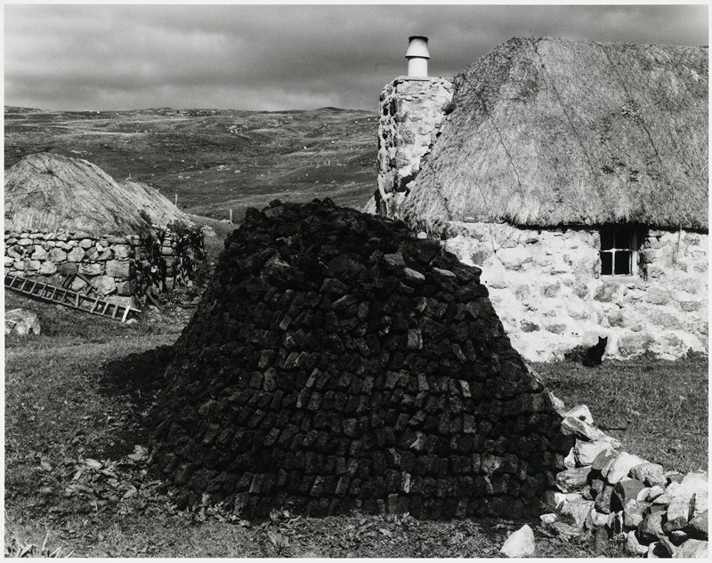 The Peat Stack, South Uist, Outer Hebrides, Paul Strand, 1954