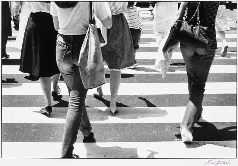 Crossing Calle de Atocha, Madrid, Frederick B. Scheel, 1983