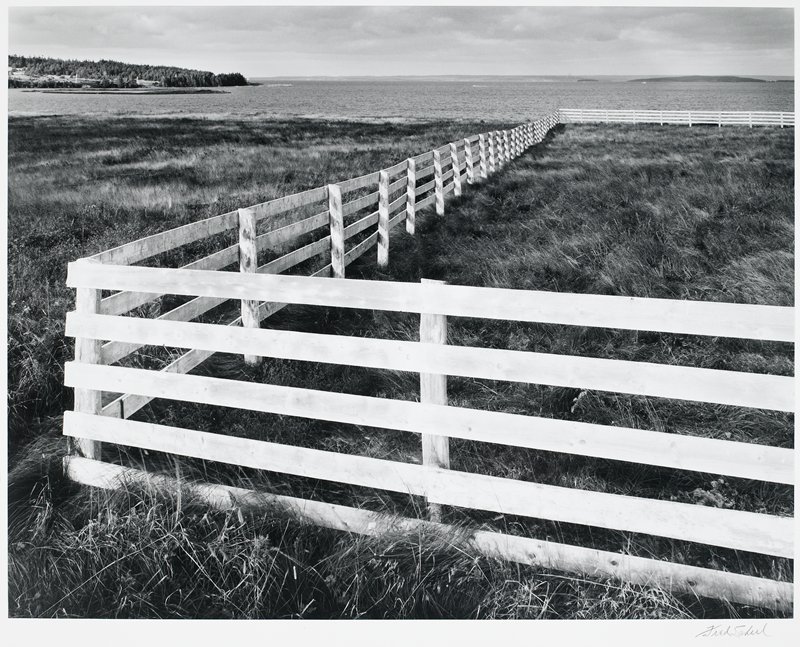 The White Fence, Isle Madame, Cape Breton, Nova Scotia, Frederick B. Scheel, 1980