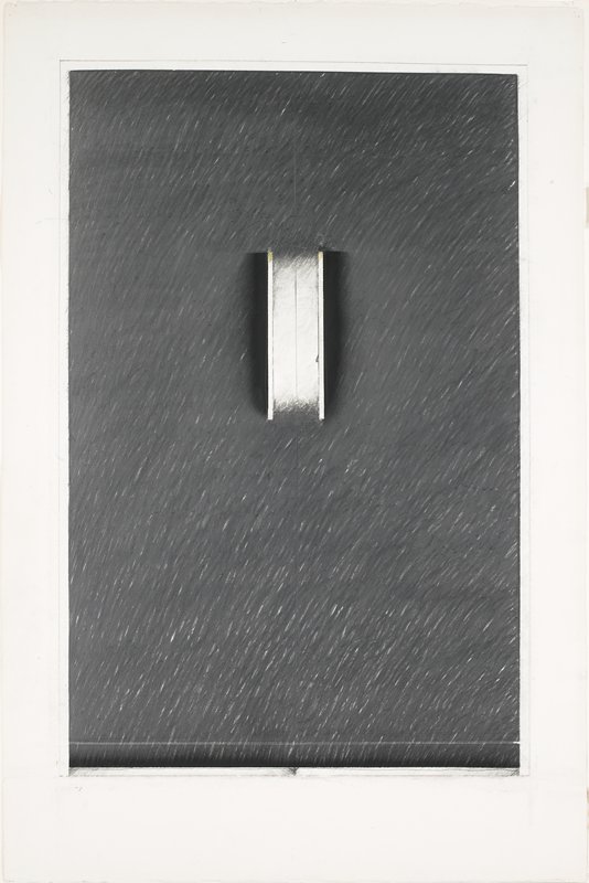 Preparatory drawing for Minnesota II, Paul Rotterdam, 1981–82