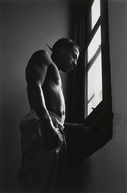 Marco by Window, Frogtown, Wing Young Huie, 1995