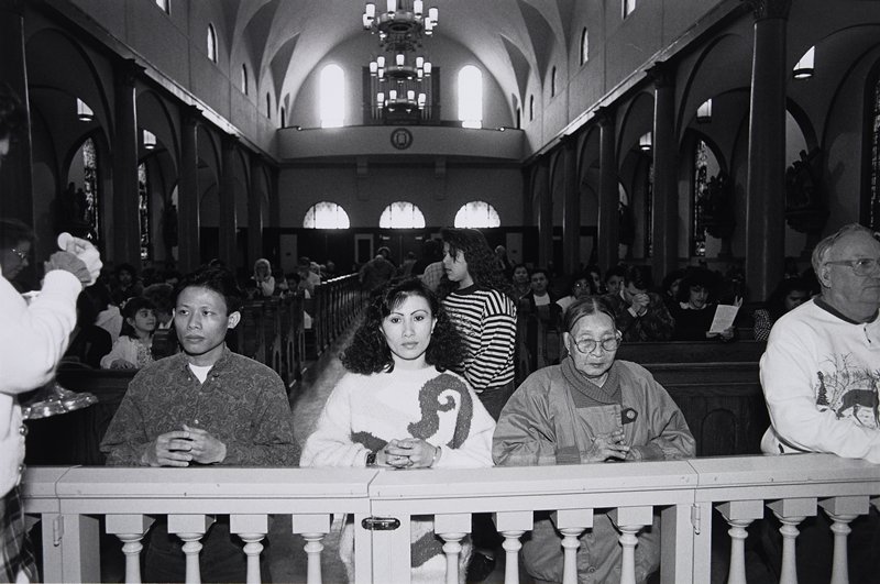 Church of St. Adalbert, Frogtown, Wing Young Huie, 1994