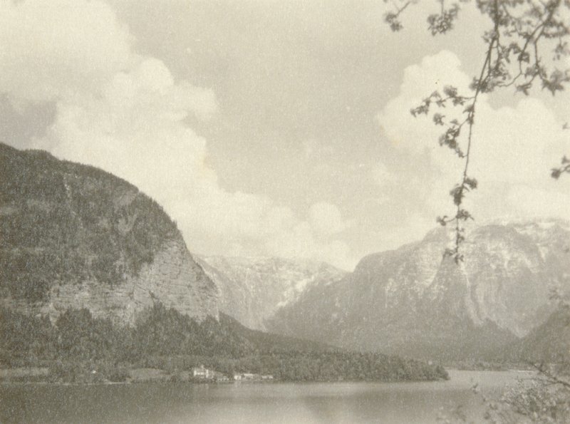 Untitled [landscape of lake and mountains], Frank Roy Fraprie, 1930s