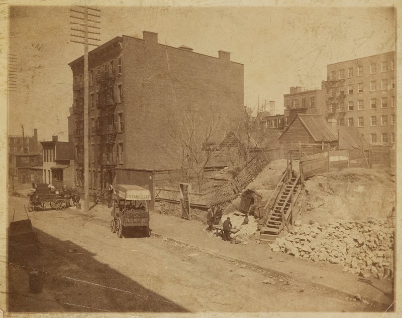 Hell's Kitchen with Sebastopol, Jacob A. Riis, c. 1890