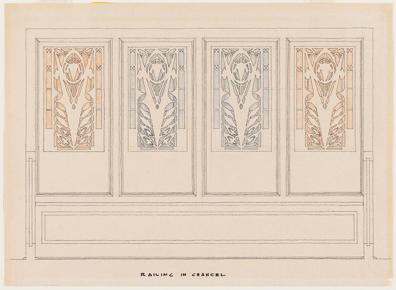 Railing in Chancel, George Grant Elmslie, c. 1915