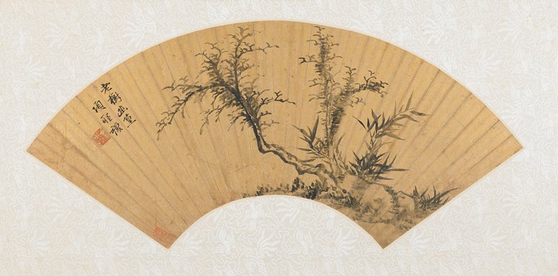 Bamboo and Prunus, Xiang Shengmo, 17th century