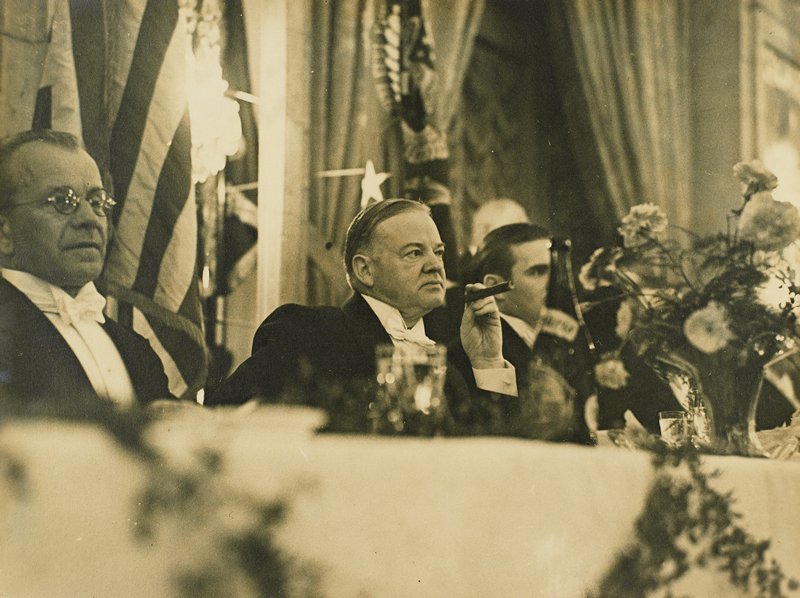 President Herbert Hoover, White House, Erich Salomon, 1932