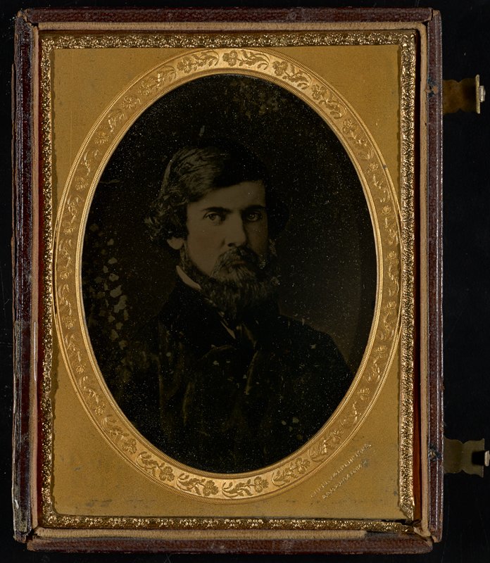 Без названия [bearded young man], Джеремайя Герни, 1854–56
