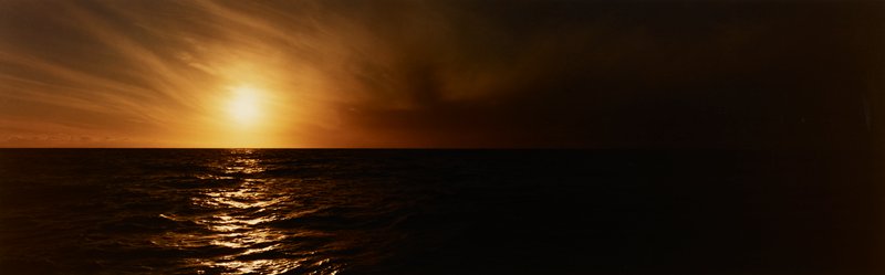 Sunset off Tierra del Fuego, Chile, Pacific Ocean, Stuart D. Klipper, 1987