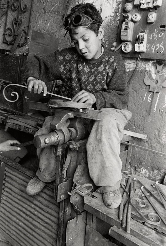 Metal Worker, Marrakech, Morocco, David Parker, 1997
