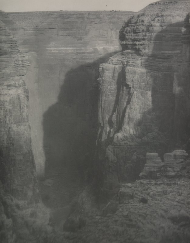 Untitled [rock walls and shadow], Forman G. Hanna, 20th century