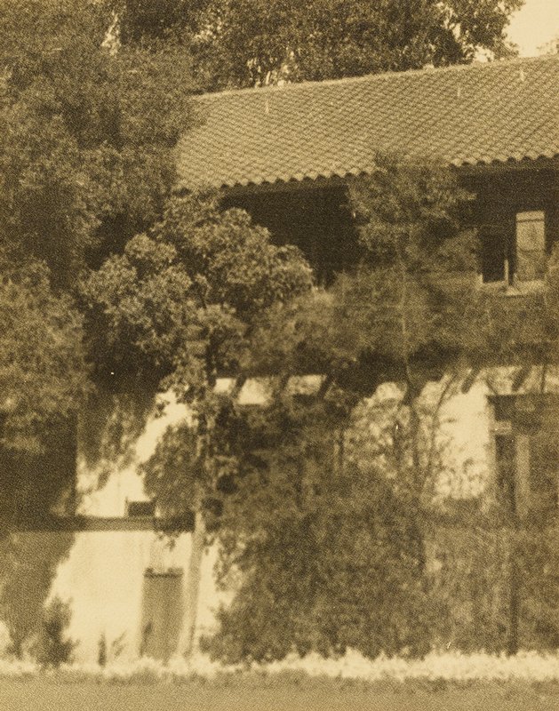 A Bit of the Faculty Club, University of California, Berkeley, Sigismund Blumann, c. 1927