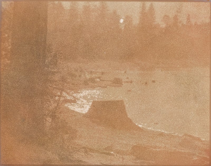 Untitled [tree stump in moonlight], Sigismund Blumann, 20th century