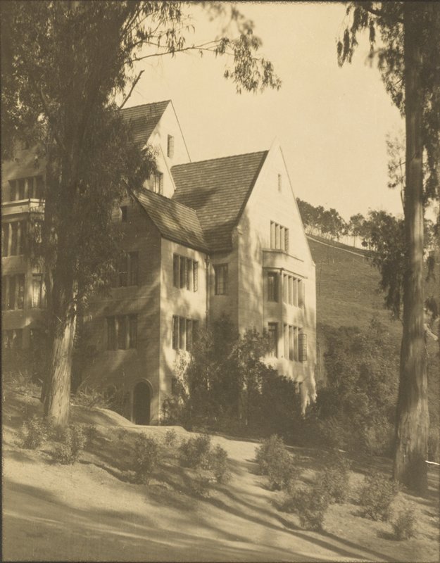 Bowle's Hall on the Campus, University of California, Berkeley, Sigismund Blumann, 20th century