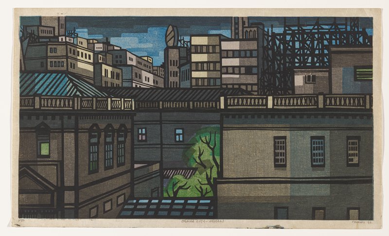 Osaka City-Japan, Clifton Karhu, 1966