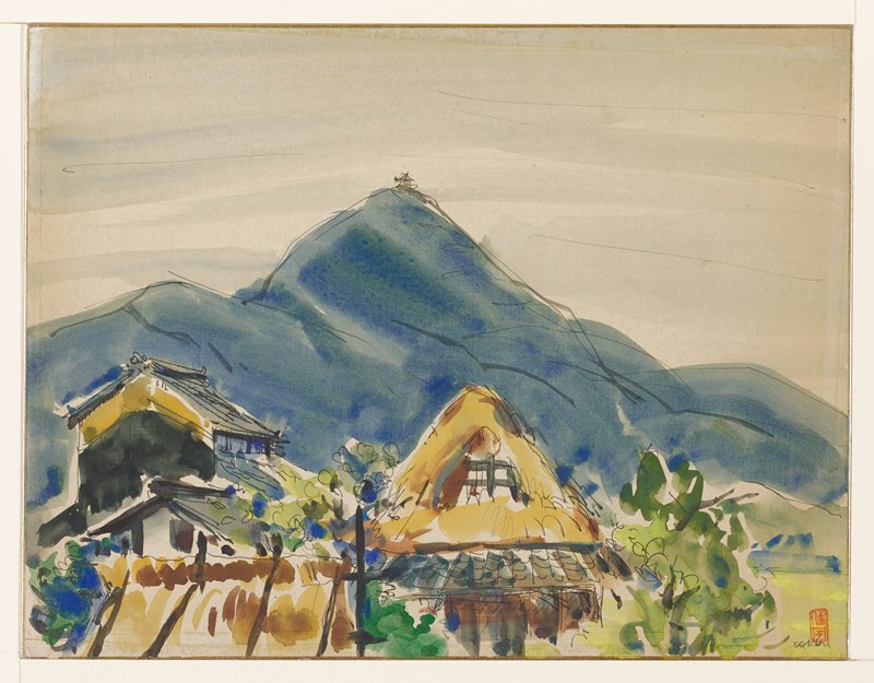View Toward Gifu, Clifton Karhu, 1961