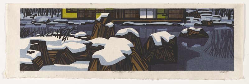 Ginkakuji-Snow, Clifton Karhu, 1979