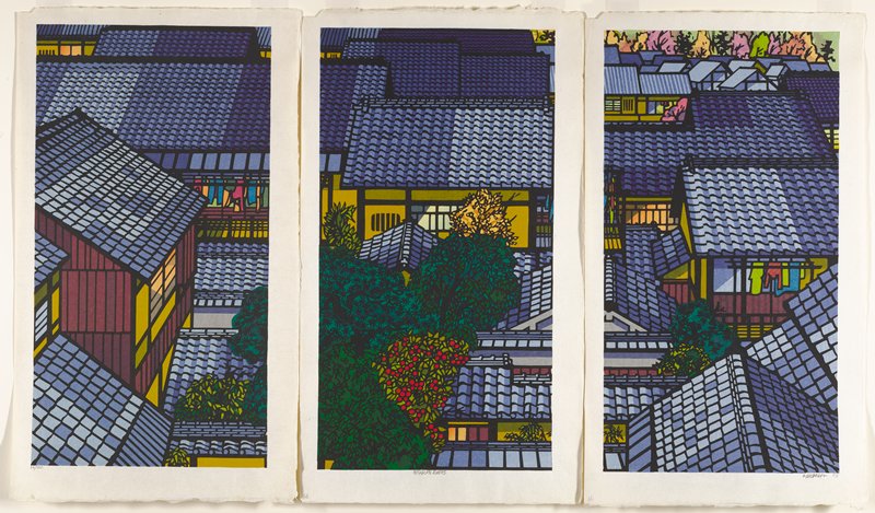 Nishijin Roofs, Clifton Karhu, 1983