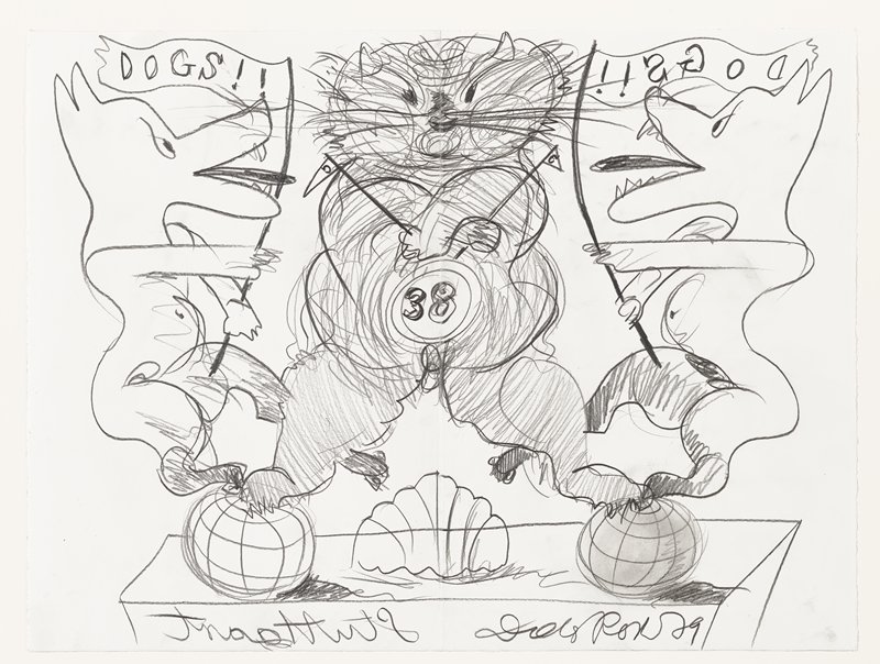 Dogs!!, Dieter Roth, 1979