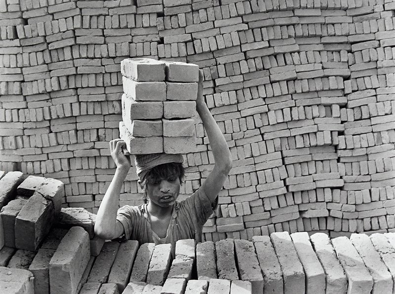 Brick Worker, Nepal, David Parker, 1993