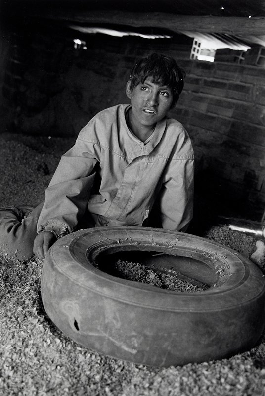 Brick Worker, La Paz, Bolivia, David Parker, 1998