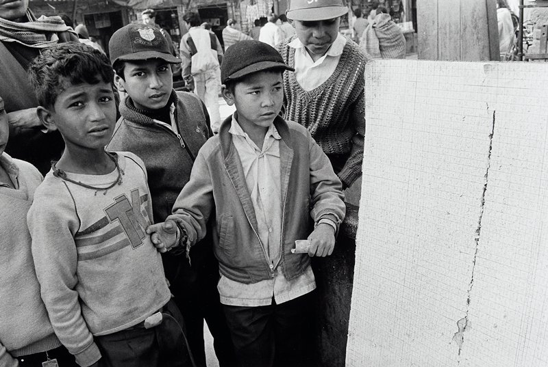 Street Gamblers, Kathmandu, Nepal, David Parker, 1993