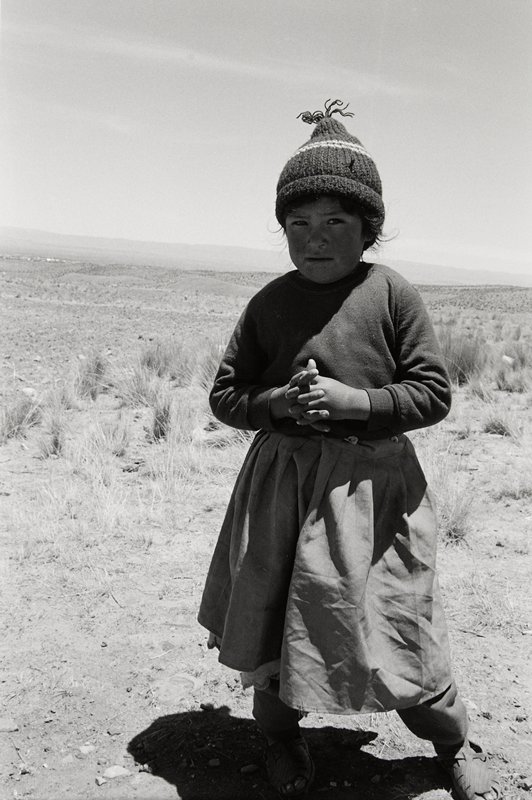 Shepherdess, Bolivia, David Parker, 1998