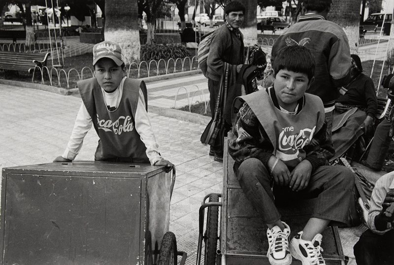 Vendors, Bolivia, David Parker, 1998