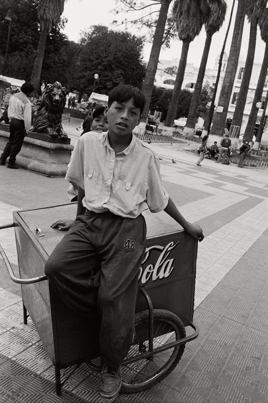 Vendor, Sucre, Bolivia, David Parker, 1998