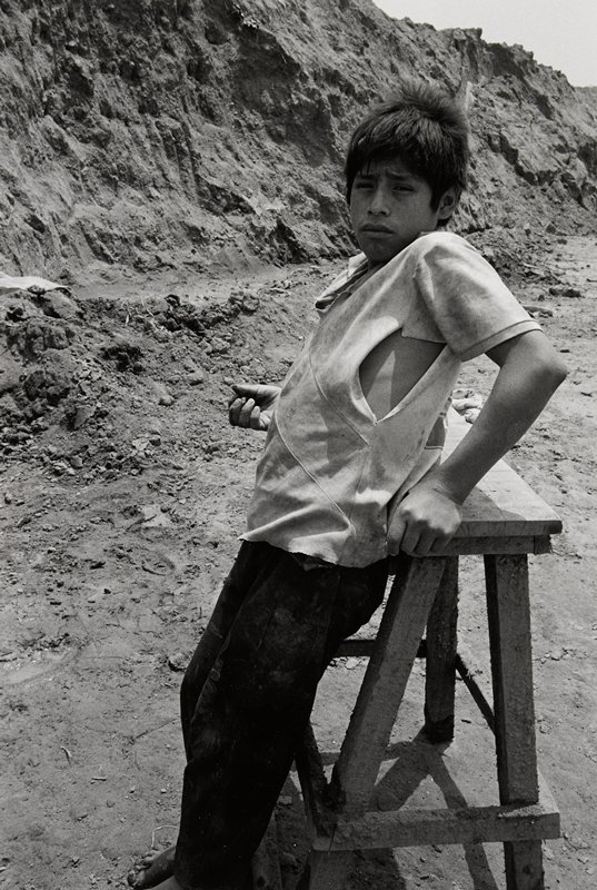 Brick Worker, Peru, David Parker, 1998