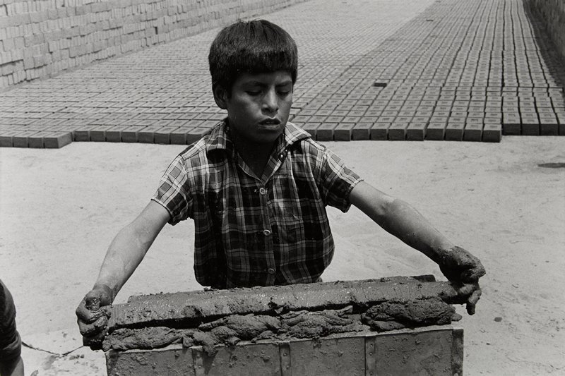 Brick Worker, Peru, David Parker, 1998