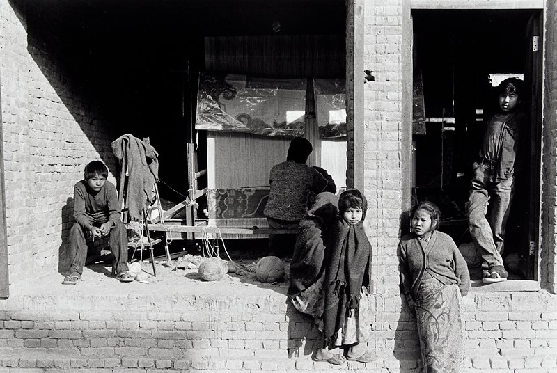 Carpet Factory, Kathmandu, Nepal, David Parker, 1993