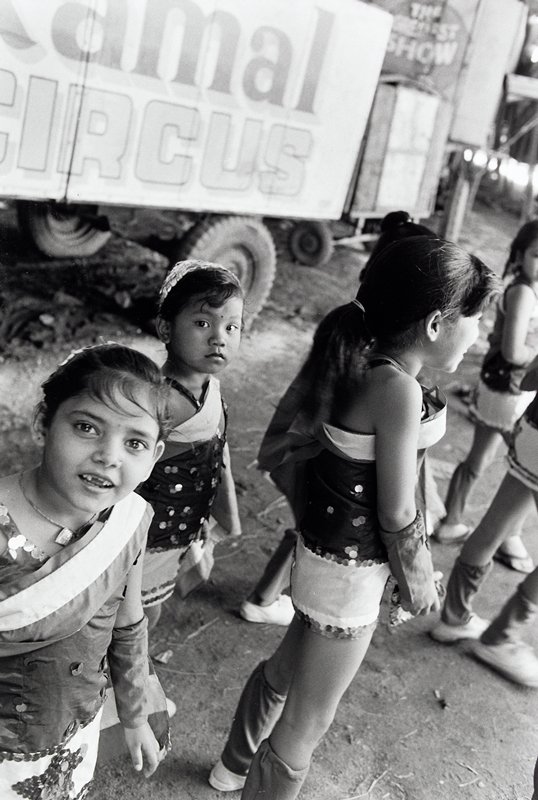 Circus Performers, India, David Parker, 1995