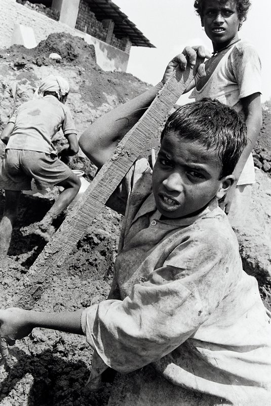 Brick Worker, India, David Parker, 1995