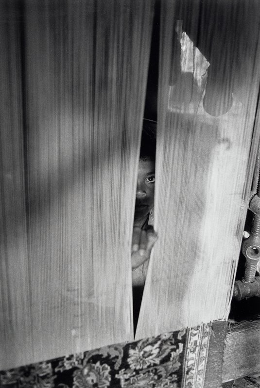 Carpet Weaver, India, David Parker, 1993