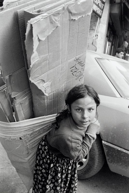 Garbage Picker, Istanbul, Turkey, David Parker, 1997