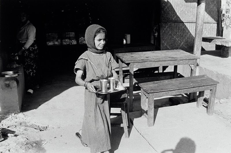 Restaurant Worker, Pokara, Nepal, David Parker, 1993