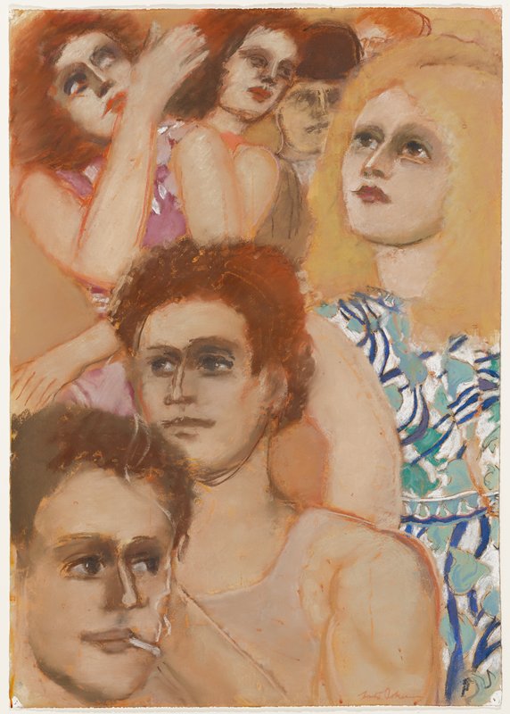 Untitled, Lester Johnson, 20th century
