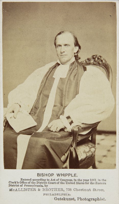 Henry Benjamin Whipple, Bishop of Minnesota, Frederick Gutekunst, 1861