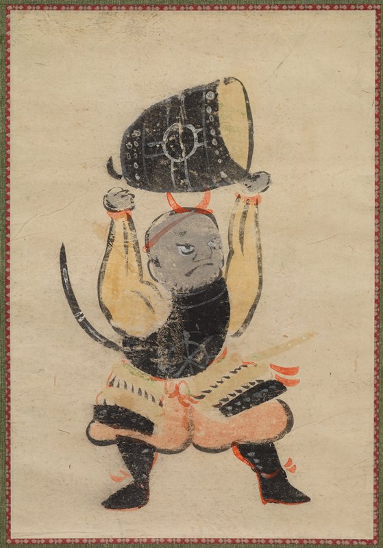 Benkei with Temple Bell, late 18th–early 19th century