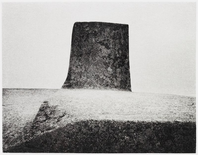 Intihuatana Stone, Detail, Edward Ranney, 1971